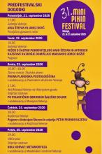 predfestivalski dogodki 31. Mini Pikinega festivala