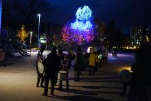 Prihod Dedka Mraza v Šaleško dolino 2025