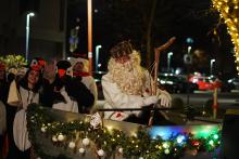 Prihod Dedka Mraza v Šaleško dolino 2025