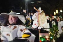 Prihod Dedka Mraza v Šaleško dolino 2025