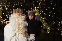 Prihod Dedka Mraza v Šaleško dolino 2025